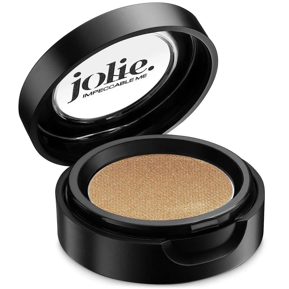 Jolie Cosmetics Powder Pressed Metallic Eyeshadows - Cruelty Free, Vegan, Single Pan Eyeshadow 1.48g Base Neutrals (Sandpiper)
