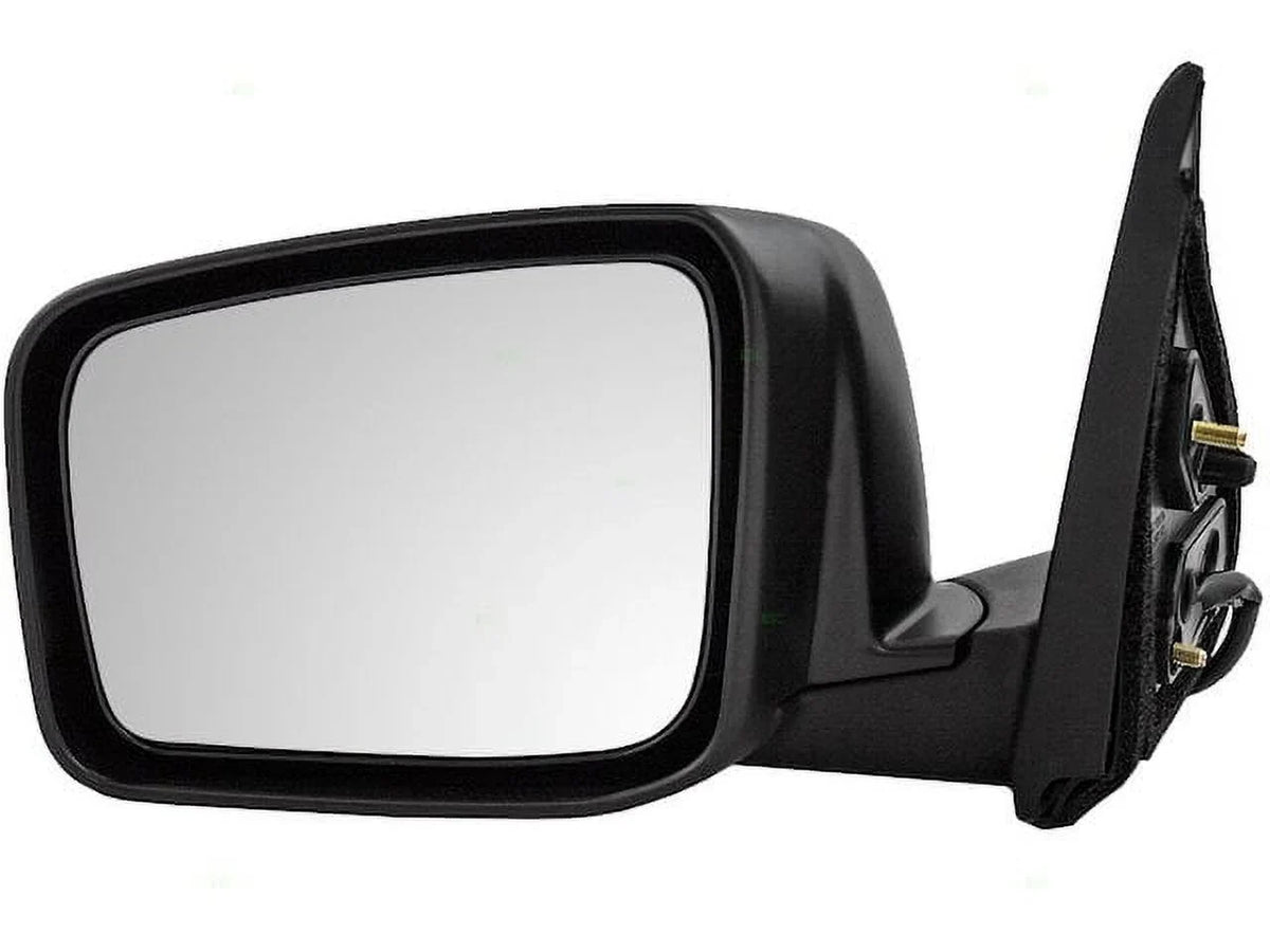Left Driver Side Power Mirror - Black - Heated - Paint To Match - without Side View Camera - Fitting with 2008 - 2013 Nissan Rogue 2009 2010 2011 2012