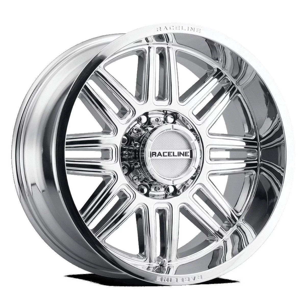 Raceline 948C-SPLIT 20" Cast Aluminum Wheel, SPLIT CHROME 20X9 6X135 +18mm Fits select: 2019 FORD F150 SUPERCREW, 2016-2018 FORD F150