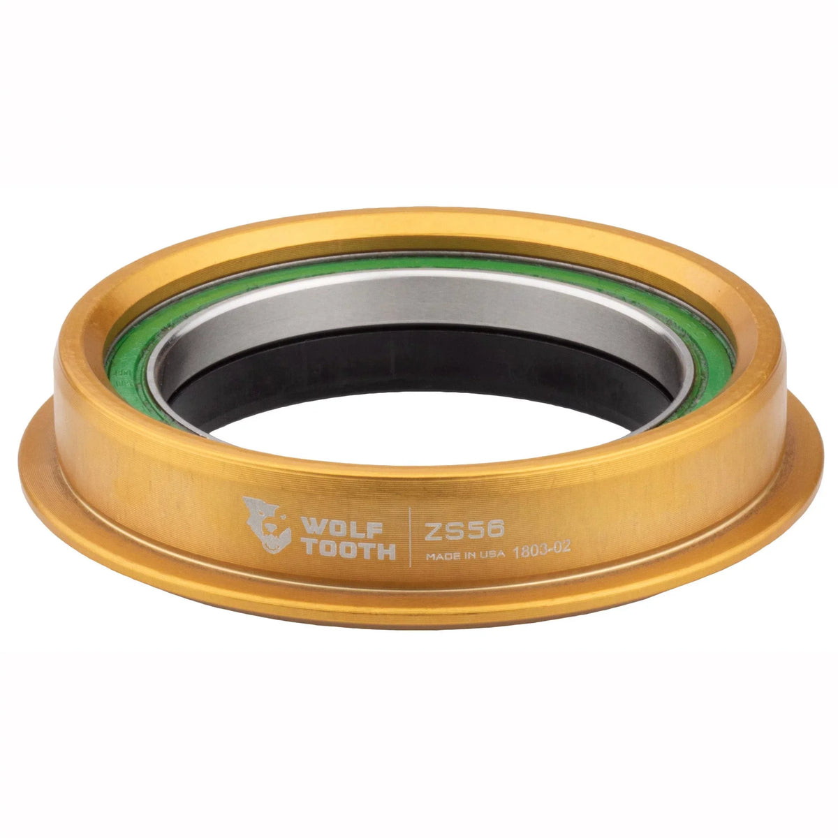 Wolf Tooth Premium ZS Headsets - Zero Stack Lower, ZS56/40, Gold