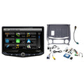 Stinger Heigh10 10" In-dash Infotainment System Fitting with Apple CarPlay & Android Auto, Includes Navigation Card & Installation Kit Matching with 14-18 GM Trucks