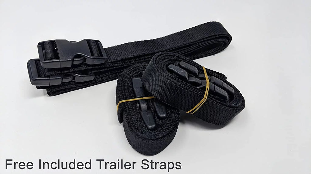 Environment Jet Ski Coating for Yamaha EXR 2020 - Yellow/Black Color - All Environment - Trailerable - Protects from Rain, Sun, UV Rays, and More! Includes Trailer Straps and Storage Bag