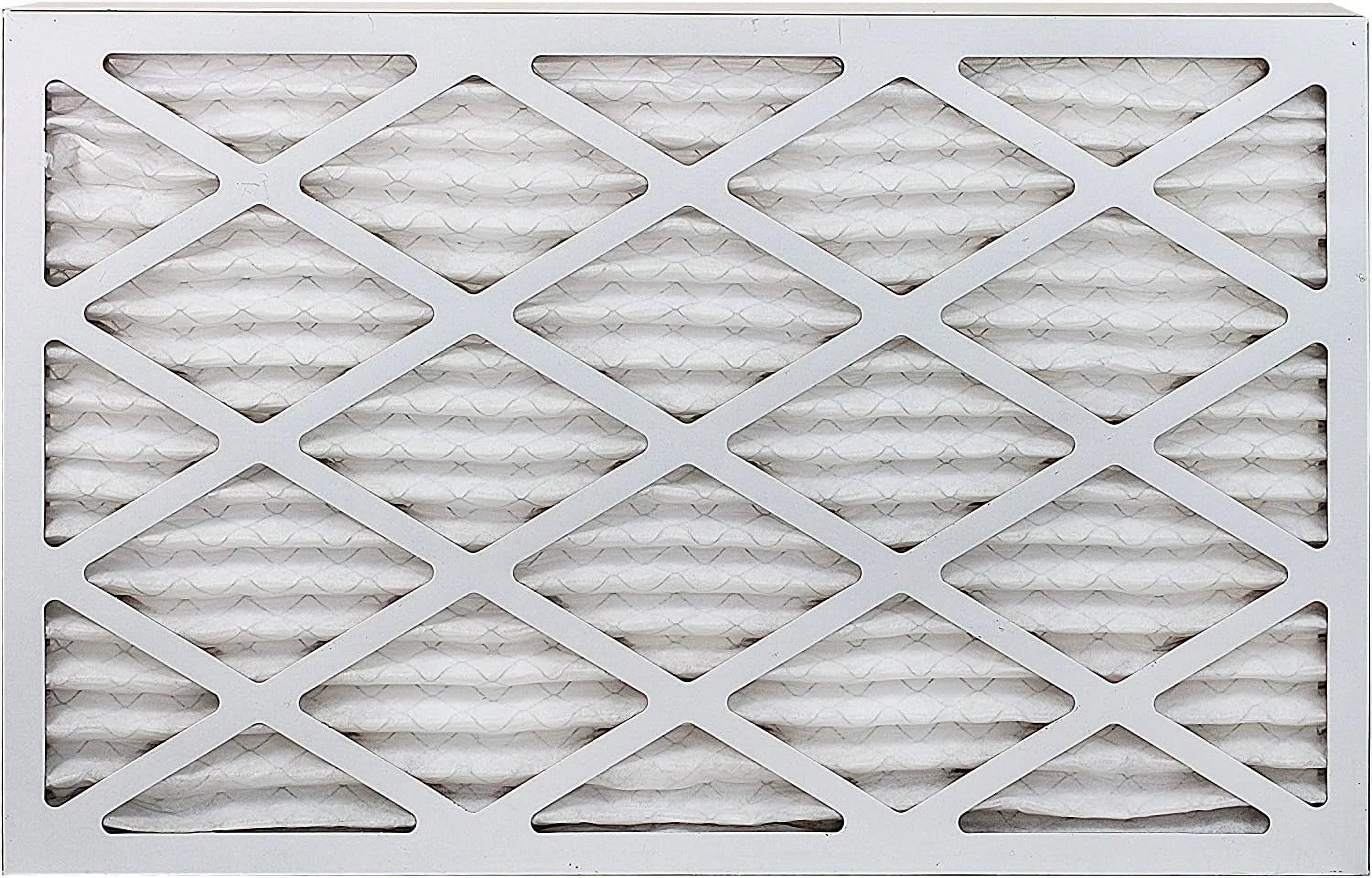 Filterbuy 10x30x2 MERV 8 Pleated HVAC AC Furnace Air Filters (6-Pack)