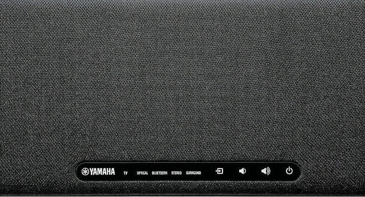 Open Box Yamaha Audio SR-B20A Sound Bar with Built-in Subwoofers and Bluetooth - Black