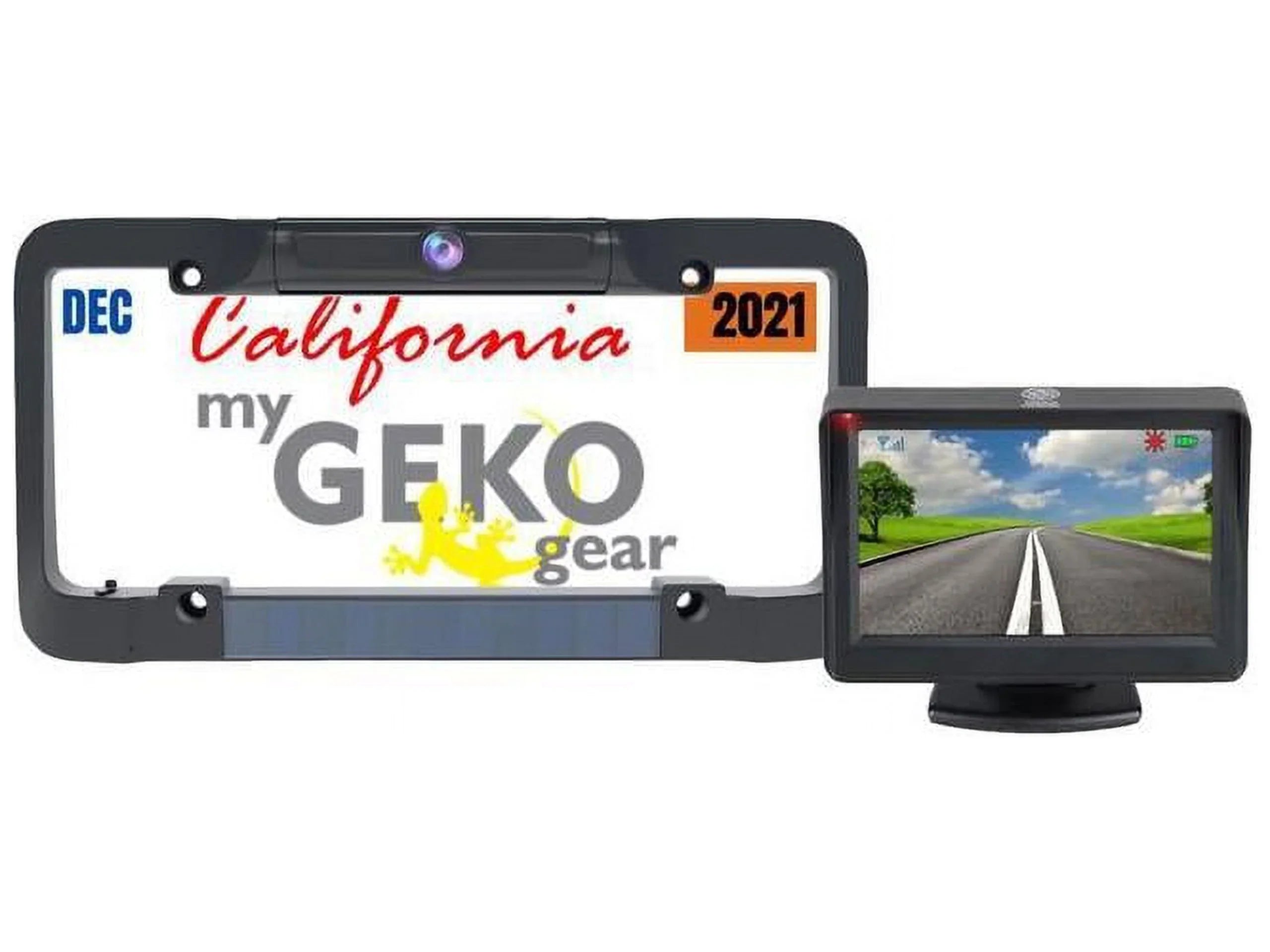 myGEKOgear SOLARST Solar Powered Wireless Backup Camera