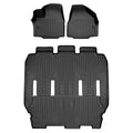 Smartliner All Climate Floor Mats 3 Rows Black Set for 2017-21 Chrysler Pacifica