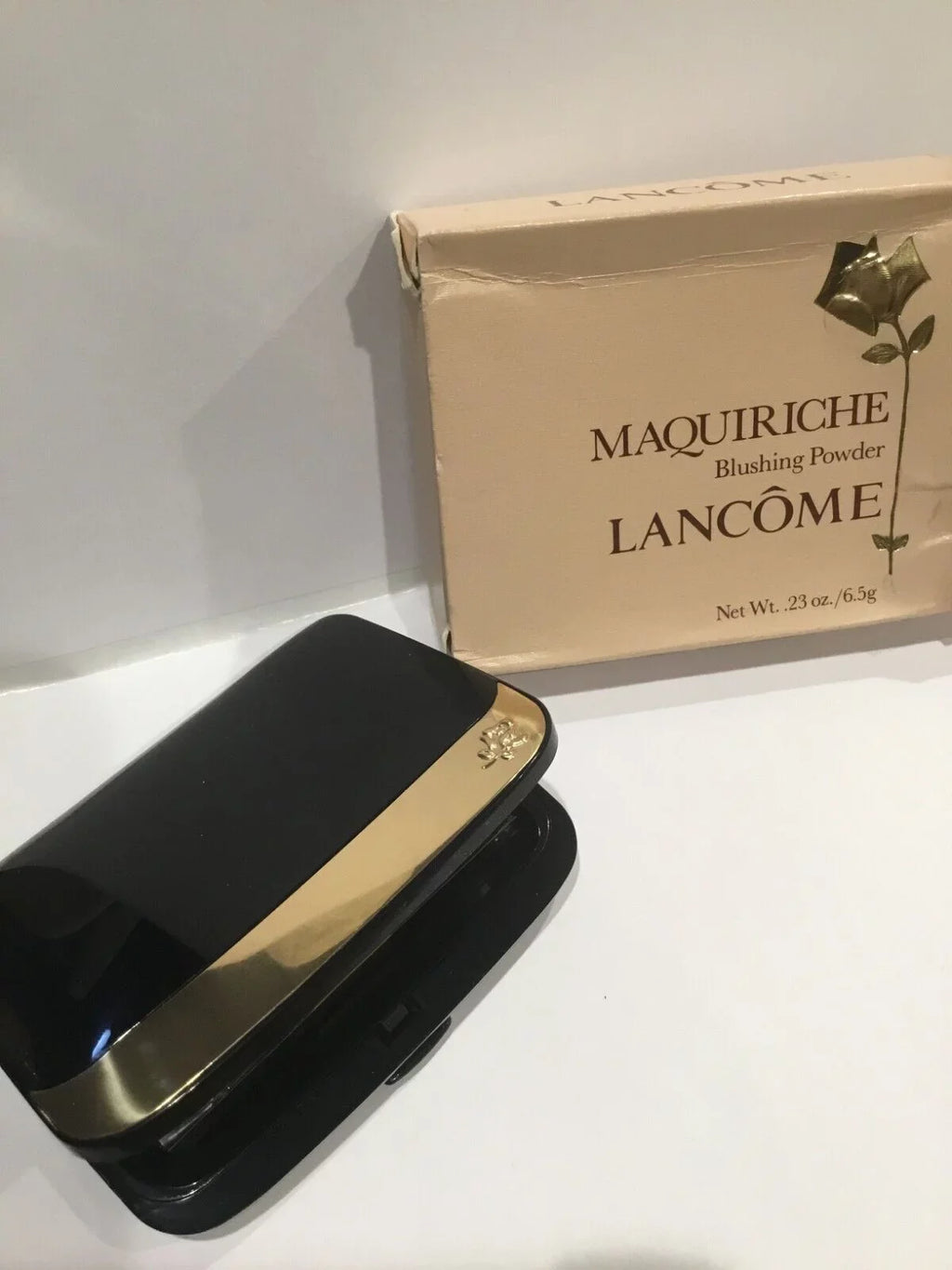 LANCOME Maquiriche Blushing Powder blush PINQUE CANDID .23 oz / 6.5 g full sz