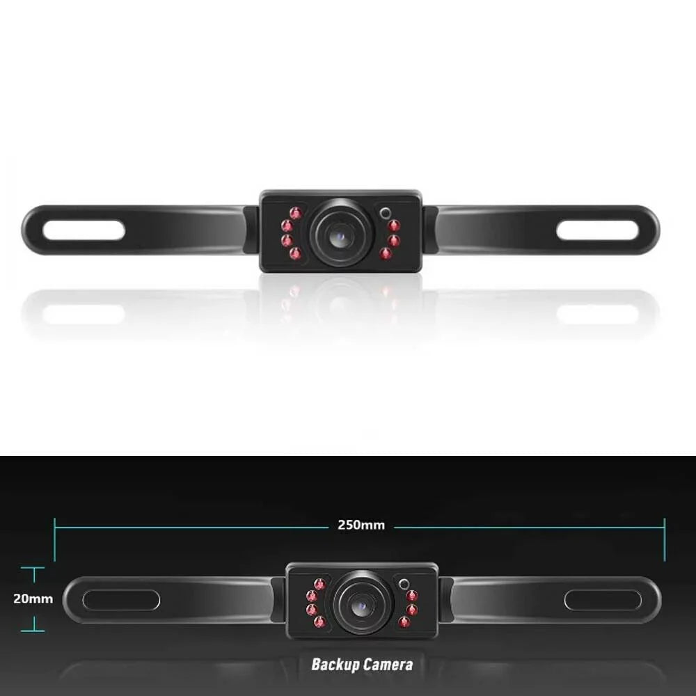 Wireless Backup Camera System 170° 5" TFT LCD Rear View Monitor IP67 Waterproof Night Vision Reverse Camera for Car MPV SUV RV