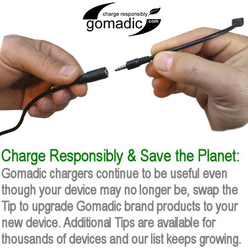 Gomadic High Capacity Rechargeable External Battery Pack suitable for the Sony Ericsson LT15i - Portable Charger with TipExchange Technology