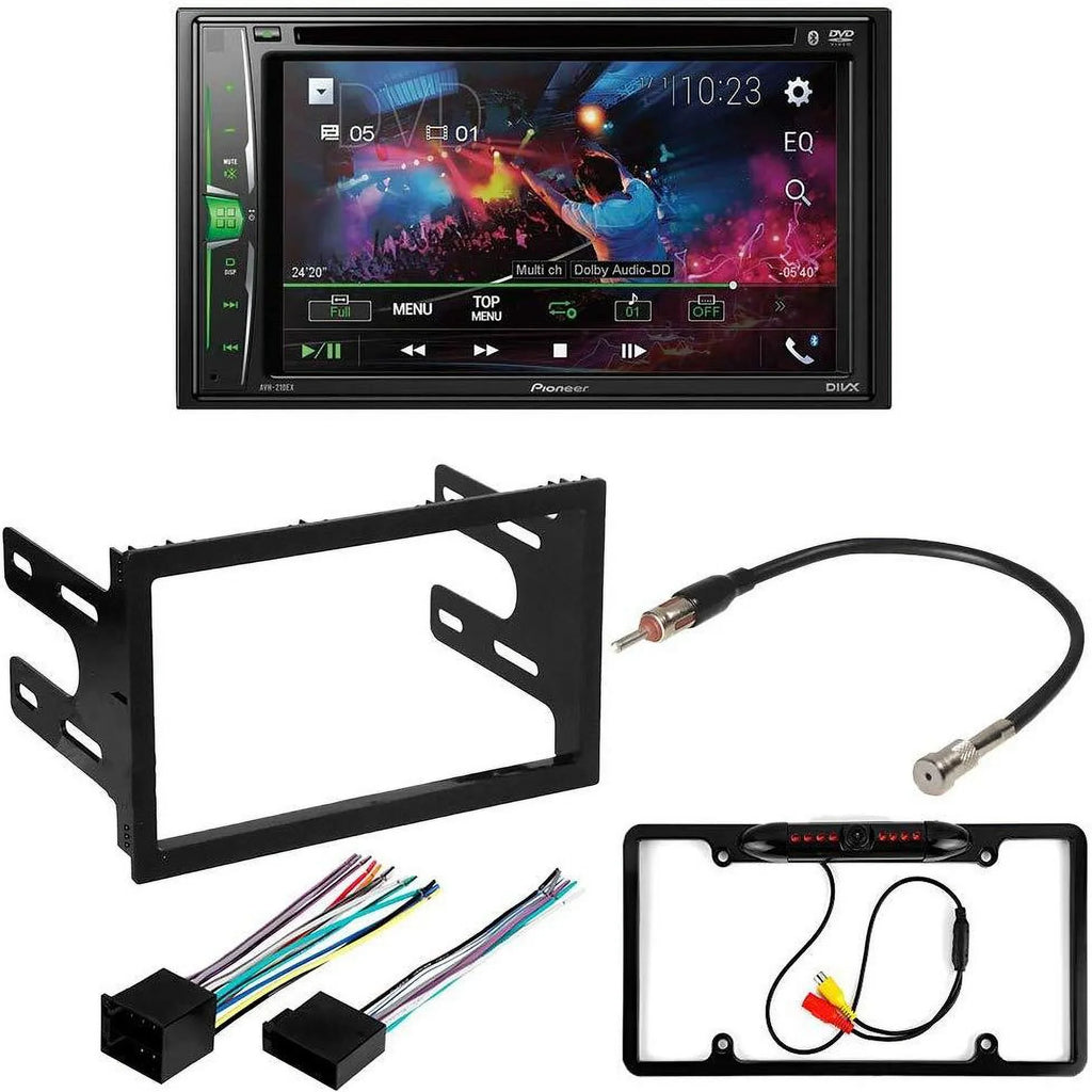 KIT4976 Bundle for Volkswagen Passat 1998-1999 W/ Pioneer AVH-241EX Double DIN Car Stereo with Bluetooth/Backup Camera/Installation Kit/in-Dash DVD/CD AM/FM 6.2" Touchscreen Digital Media Receiver
