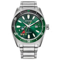 Citizen Men's Eco-Drive Disney Mickey Mouse Golfing Stainless Steel Watch - AW1595-78W