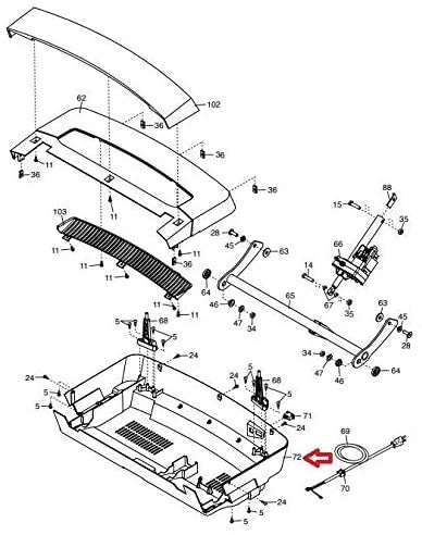Icon Health & Fitness, Inc. Belly Pan Shield 395006 Works with NordicTrack 1750 5800 7800 2450 2950 3760 Treadmill