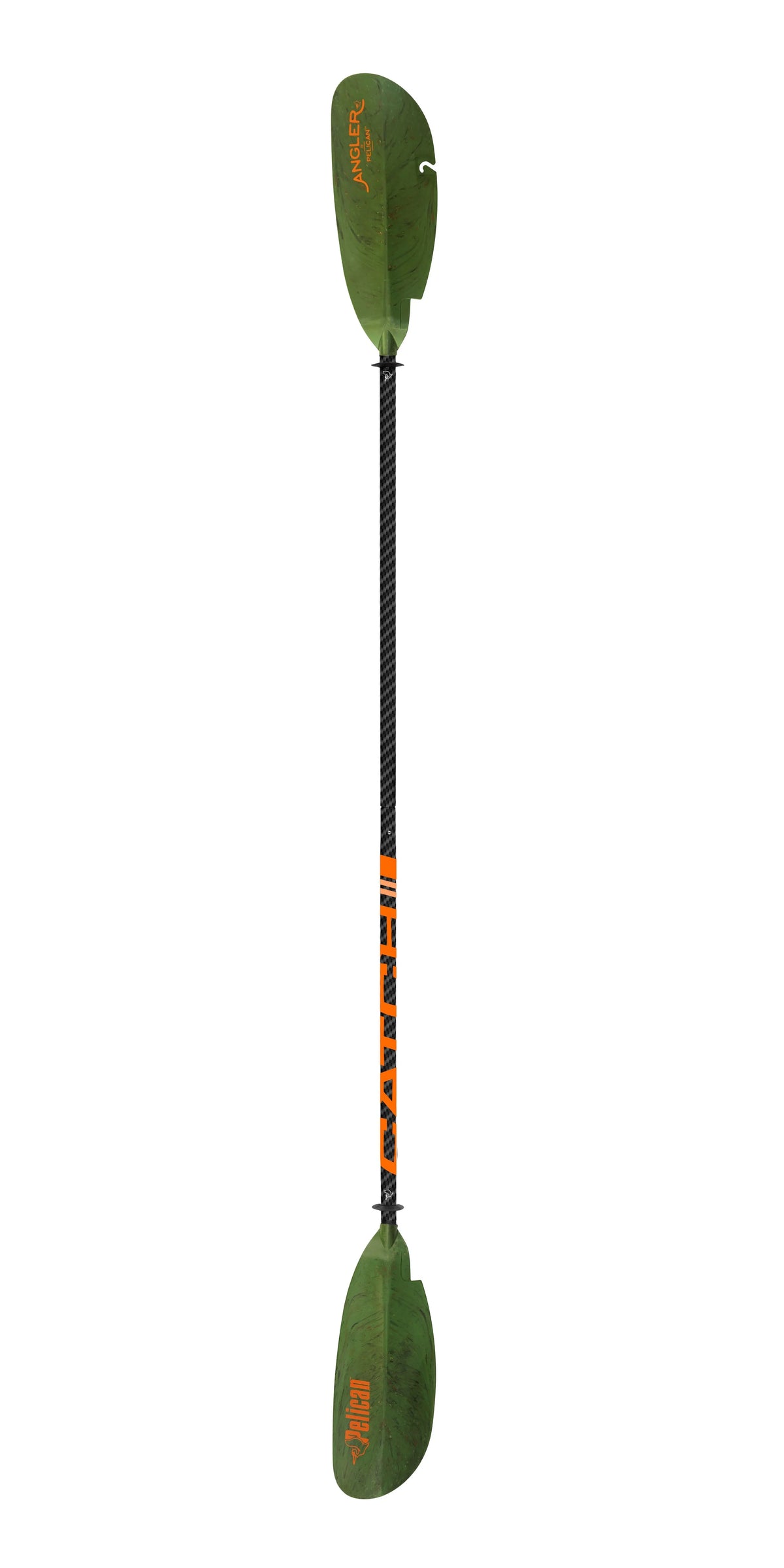 Pelican - The Catch Kayak Paddle - Adjustable Fiberglass Shaft - Lightweight Perfect for Kayak Fishing - 102.4 in - Olive Camo