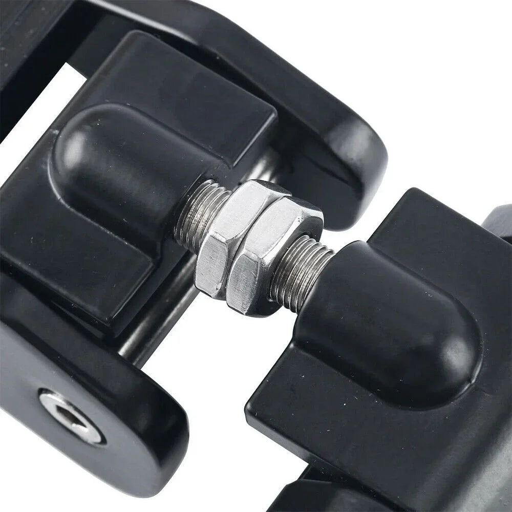 G·PEH 2x Hood Latch Locking Hood Catch For 2007-2018 Jeep Wrangler JK JKU Black