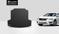 ToughPRO - Trunk Mat Matching with NISSAN Altima - All Climate Heavy Duty (Made in USA) - Black Rubber - 2016