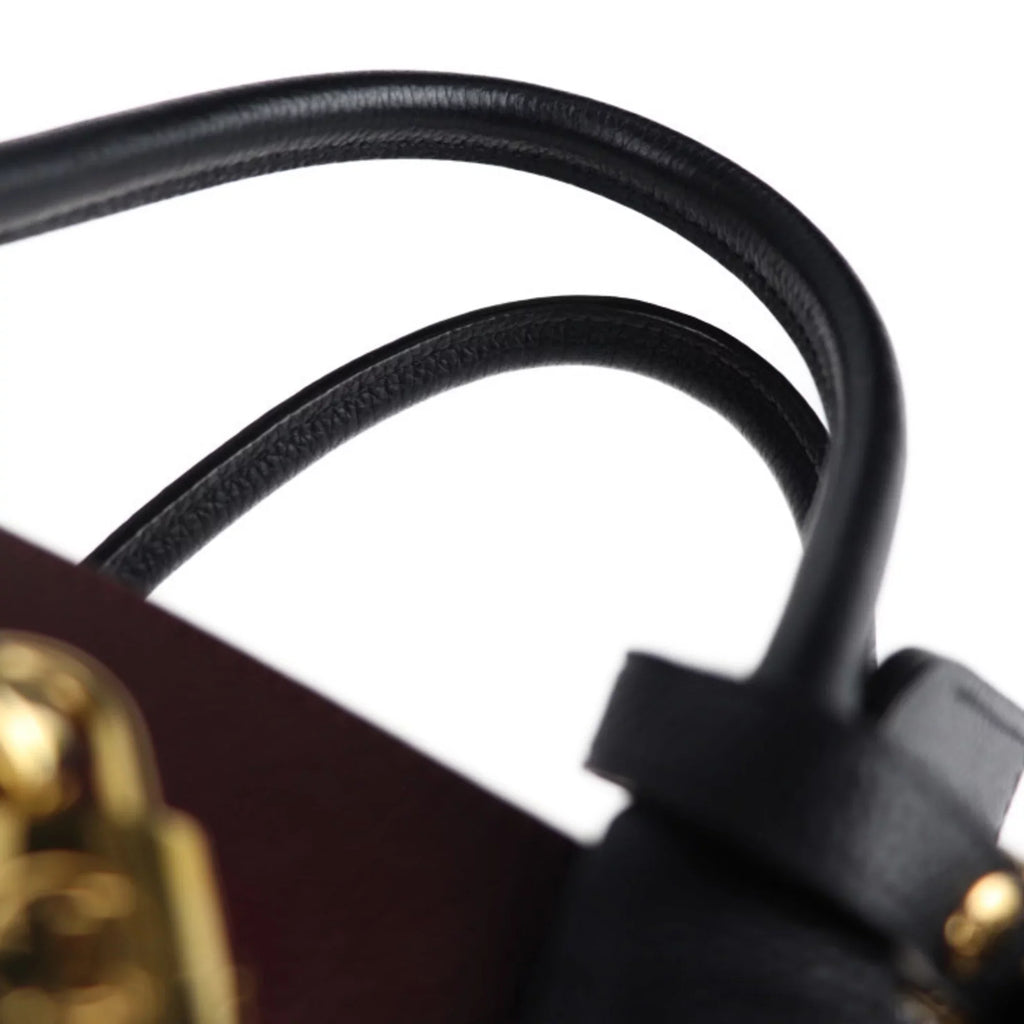 Pre-Owned LOUIS VUITTON Louis Vuitton City Steamer MM Handbag M54260 Leather Marine Raisin Noir 2WAY Shoulder Bag Tote (Good)