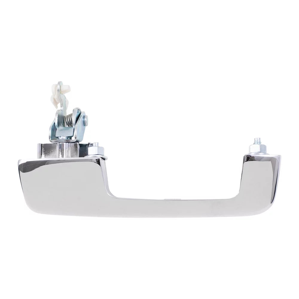 Brock Replacement Passengers Outside Exterior Front Rear Chrome Door Handle Matching with Pickup Truck SUV Van 55075648 Fits select: 1991-1993 DODGE D-SERIES D200/D250