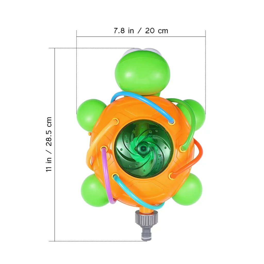 Toyvian Tortoise Sprinkler Water Spraying Turtle Toys For Swimming Pool Garden Lawn Outdoor