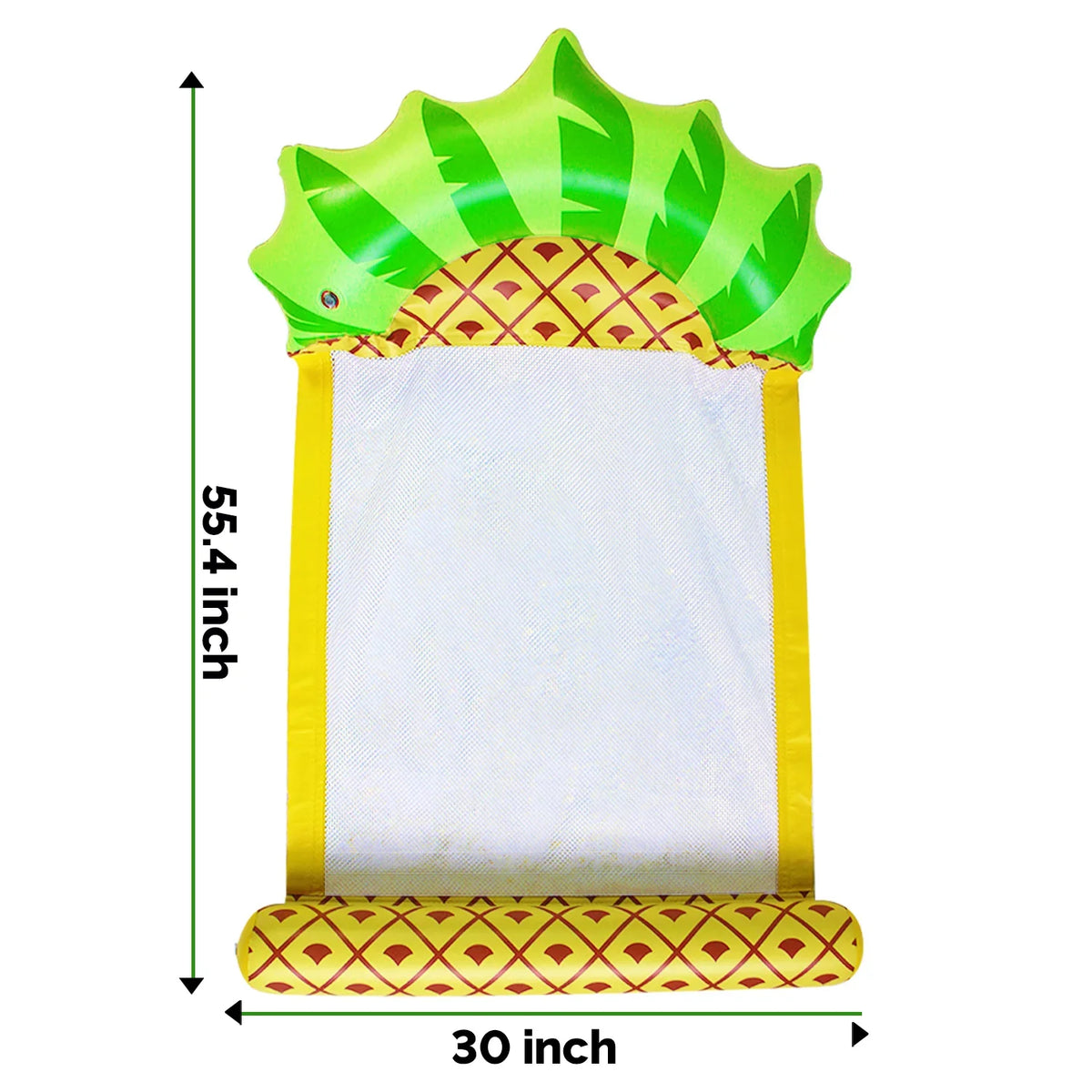 Eli PineappleSwimming Pool Water Hammock Lounger, Stay in Water Float
