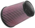 K&N Universal Clamp-On Air Filter: High Performance, Premium, Washable, Replacement Filter: Flange Diameter: 3.125 In, Filter Height: 6 In, Flange Length: 0.75 In, Shape: Round Tapered, RU-3250