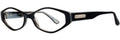 DANA BUCHMAN Eyeglasses SHELBY Black Ivory 51MM