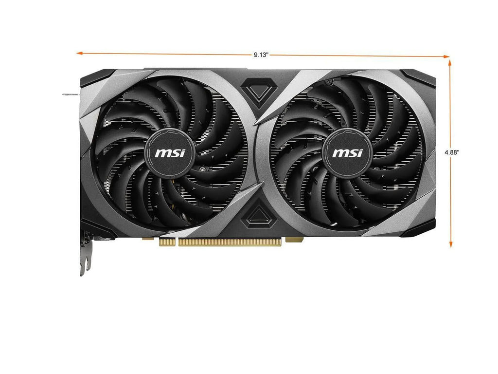 Used MSI Ventus GeForce RTX 3070 8GB GDDR6 PCI Express 4.0 Video Card RTX 3070 Ventus 2X 8G OC LHR