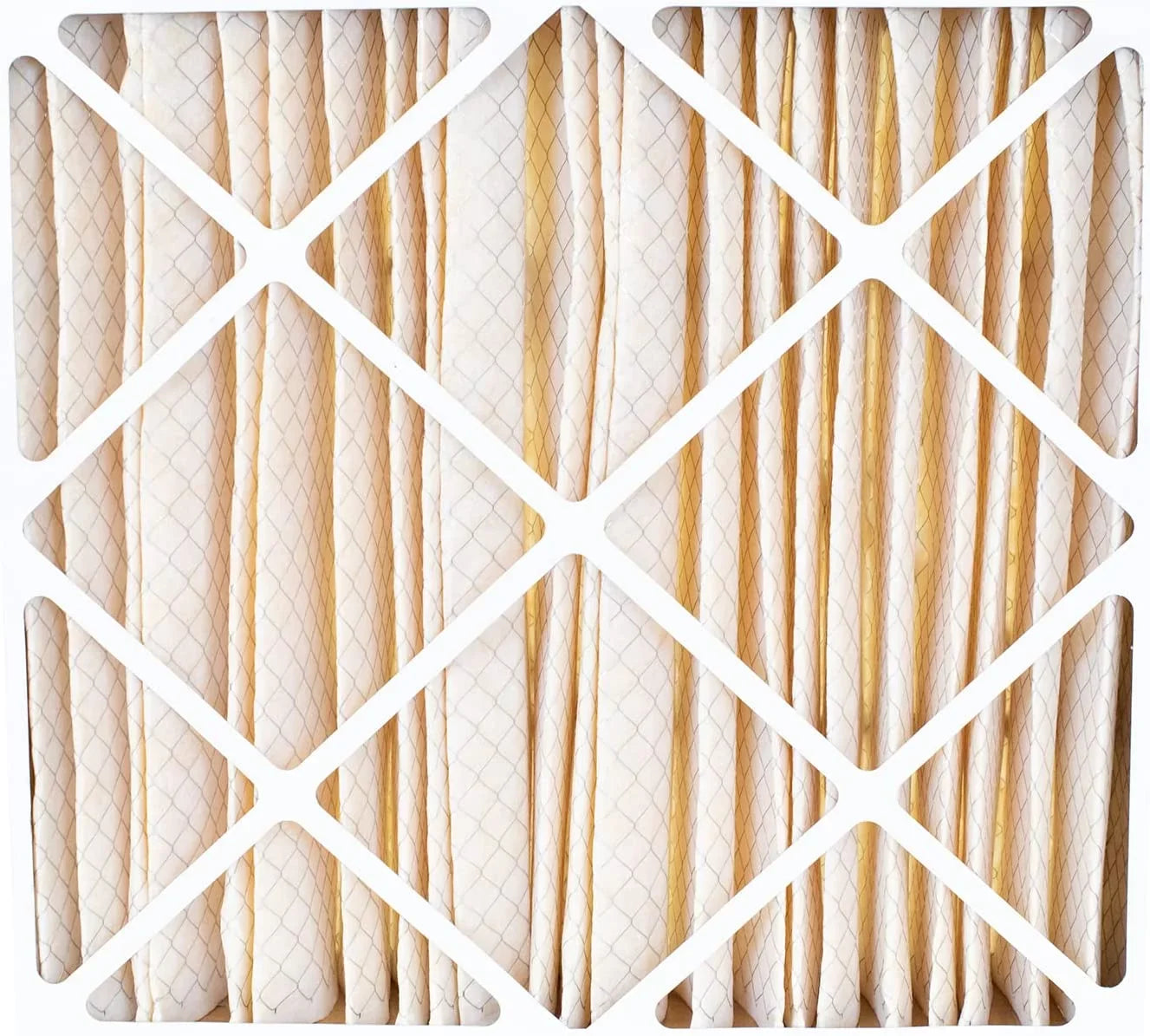 Filterbuy 22x24x5 MERV 11 Pleated HVAC AC Furnace Air Filters for Amana and Goodman (3-Pack)