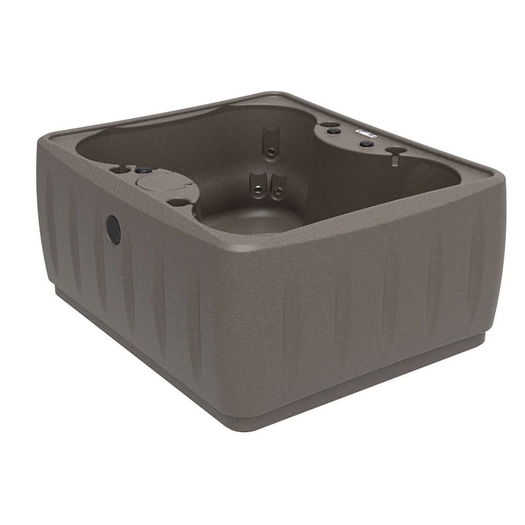 Aquarest Spas Powered By Jacuzzi® Premium 150 Hot Tub Spa 4-Person Plug and Play 12 Jets, Ozone and LED Waterfall, & Tub Protection Keystone