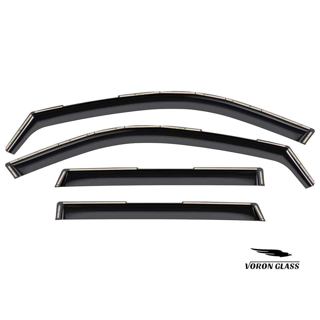 Voron Glass in-Channel Extra Strong Rain Guards for Hyundai Palisade 2021-2024, Window Deflectors, Vent Window Visors, 4 Pieces - 220240