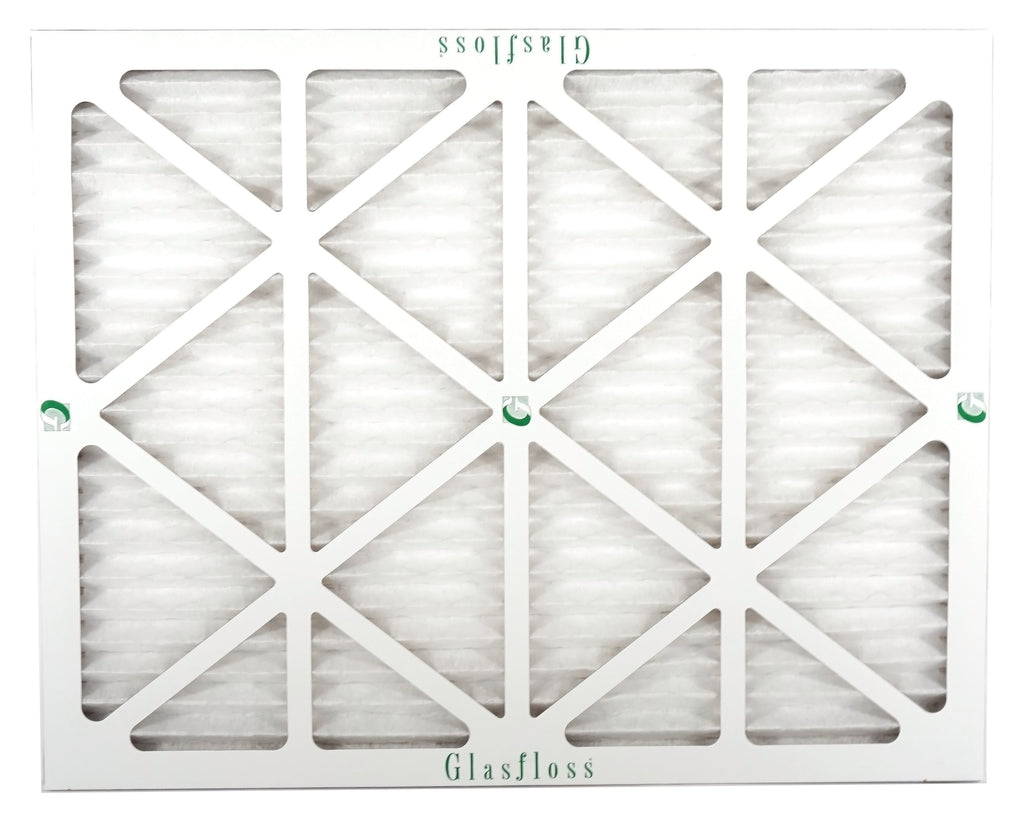 Glasfloss Air Filter 16x18x2 - 2" MERV 10 - (Pack of 6) - Pleated AC or HVAC Air Filter - Furnace Air Filter - Home or Office - Made In The USA.