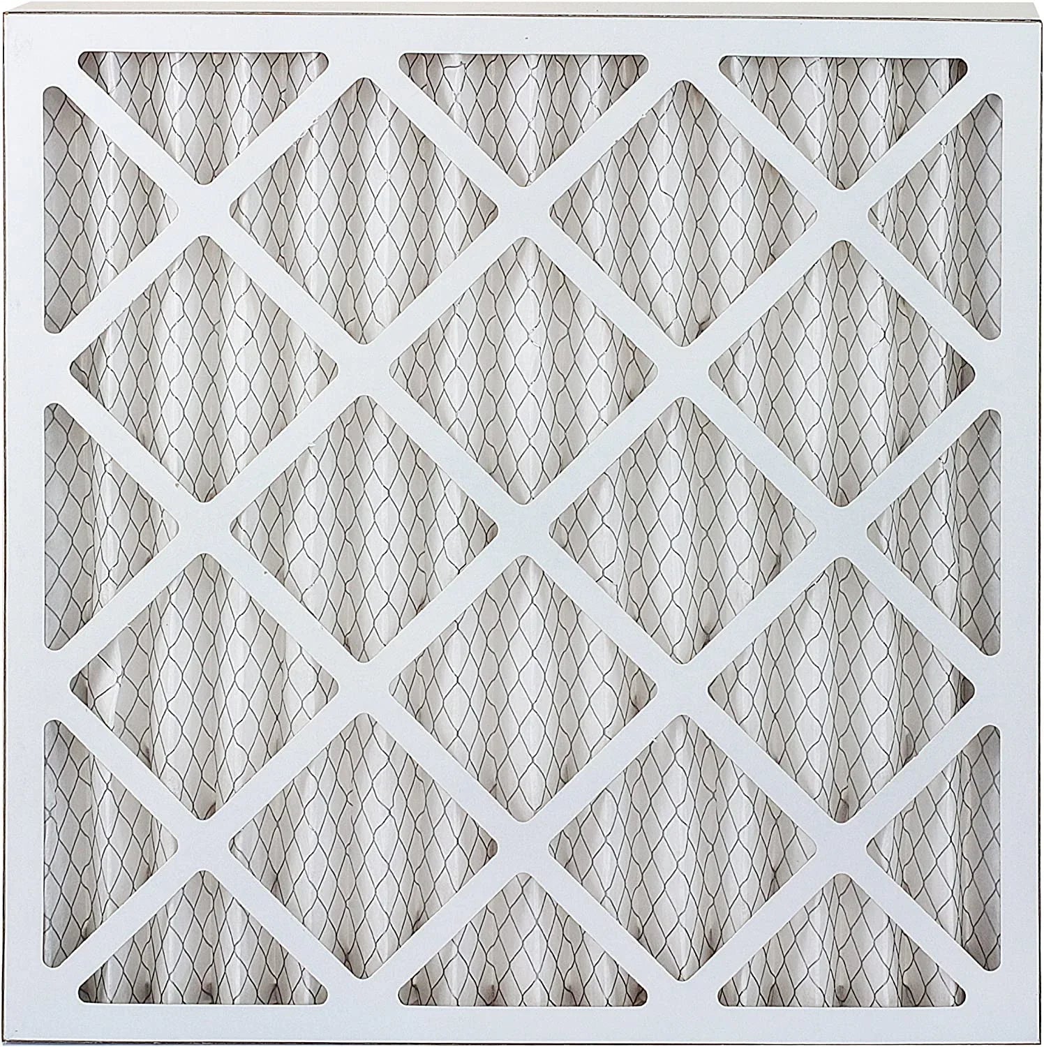 Filterbuy 20x20x2 MERV 8 Pleated HVAC AC Furnace Air Filters (6-Pack)