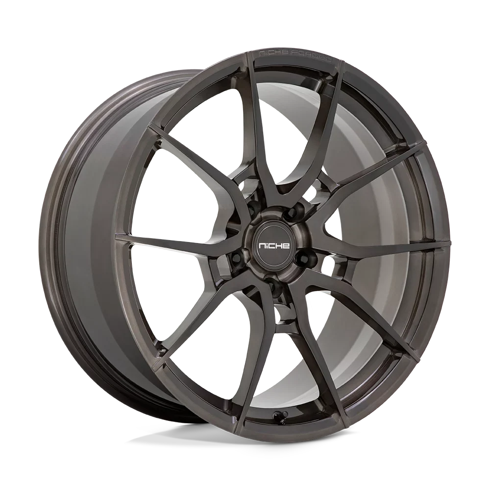Niche Mono Monoblock Forged Rim M111 20X10 5X4.5 SMOKE 40MM, T111200067+40