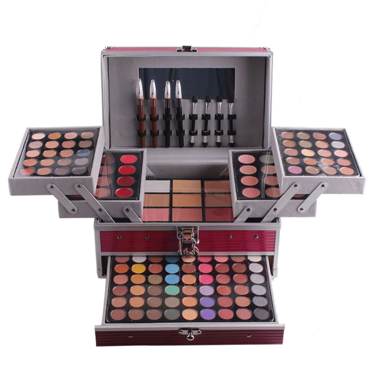 MISS ROSE cosmetic bag makeup artist special makeup box eyeshadow palette