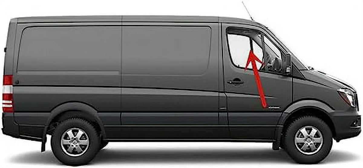 Passenger Right Front Door Window Door Glass Suitable with Mercedes Benz Sprinter Van 2009-2018 Models