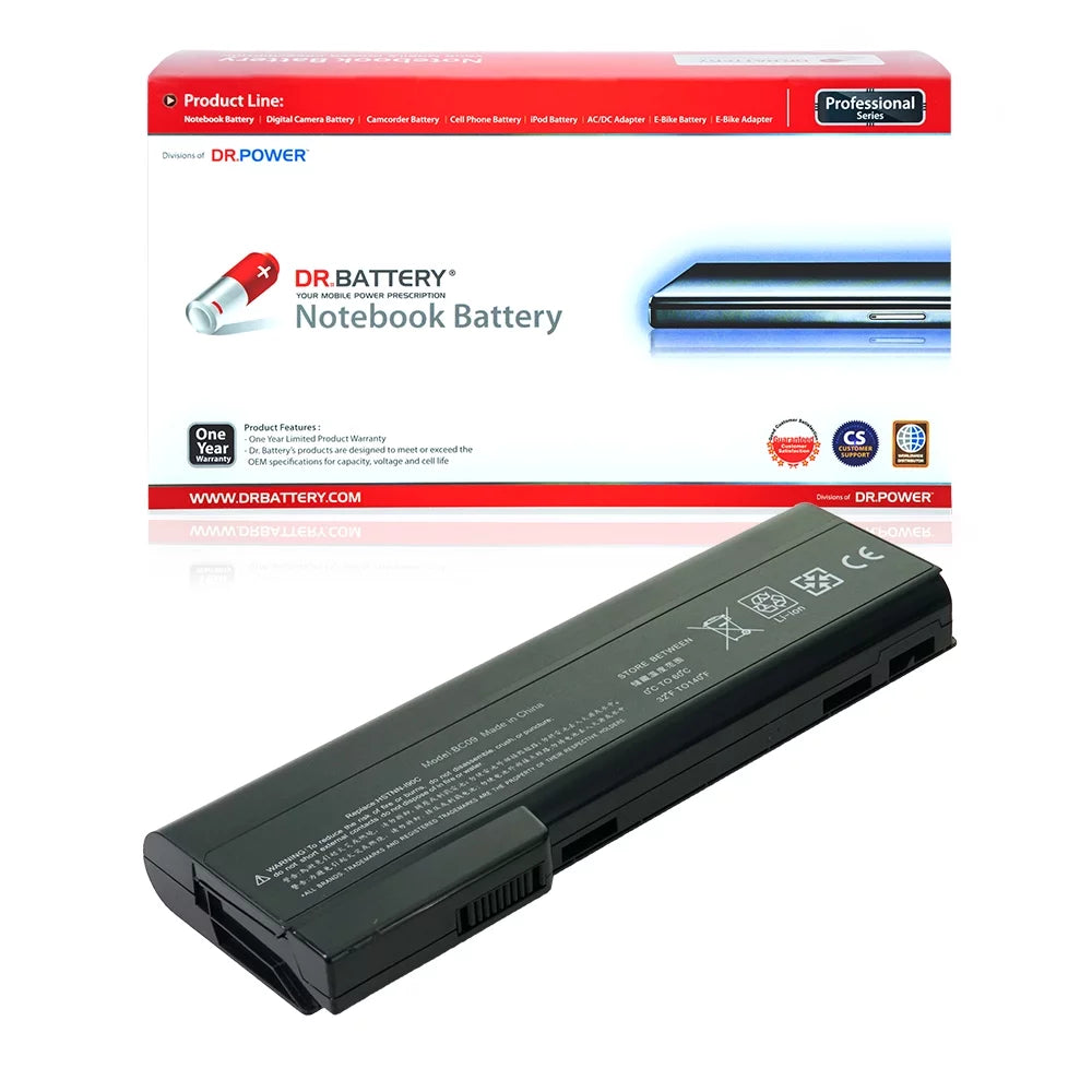 DR. BATTERY - Replacement for HP ProBook 6360b / 6360t / 6460b / 6465b / 6470b / 6475b / 6560b / 6565b / HSTNN-OB2G / HSTNN-OB2H / HSTNN-OB2N / HSTNN-UB21 / HSTNN-UB2F / HSTNN-UB2I / HSTNN-W81C