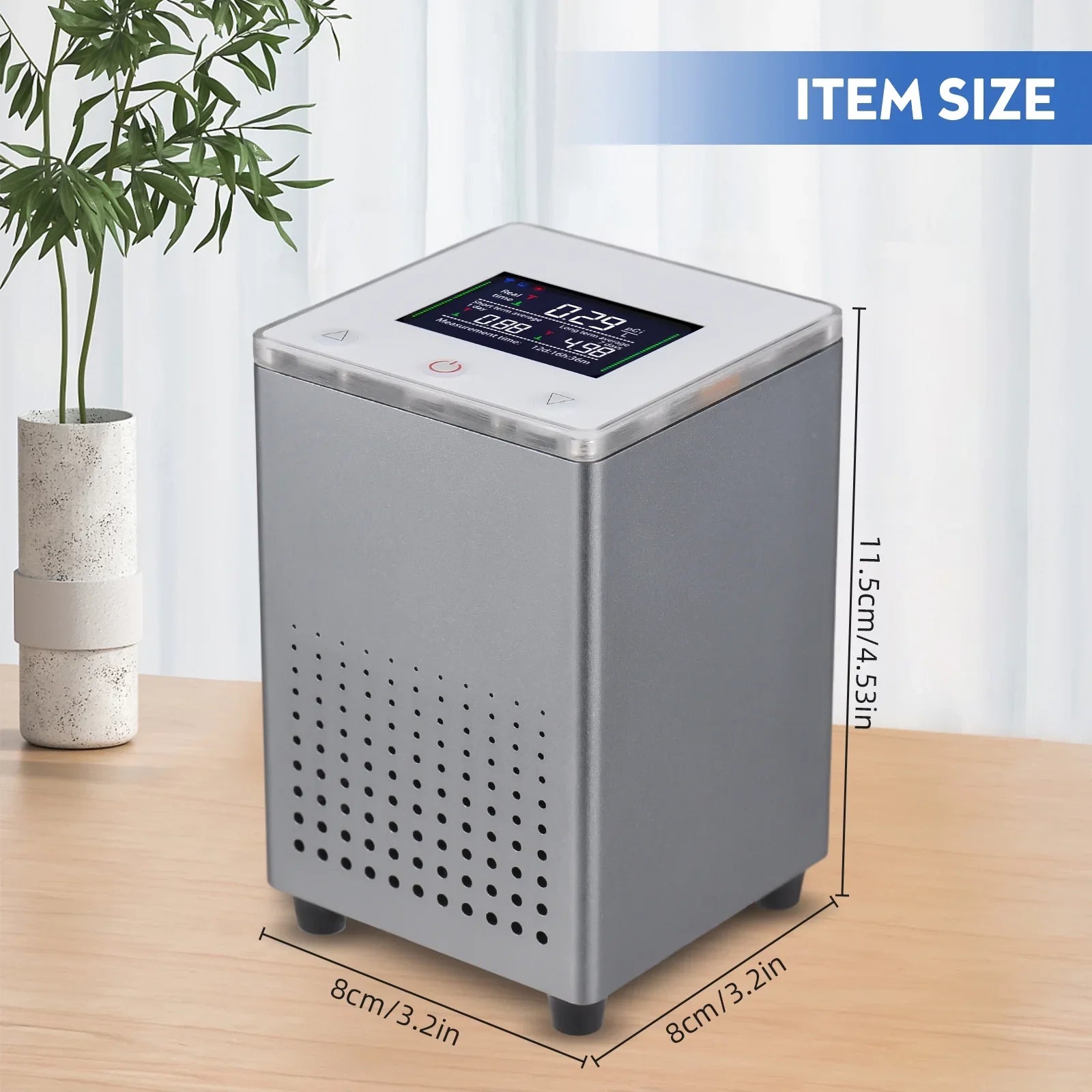Tomshine Radon Detector with APP, Quick and Sensitive Detection, Professional Smart Radon