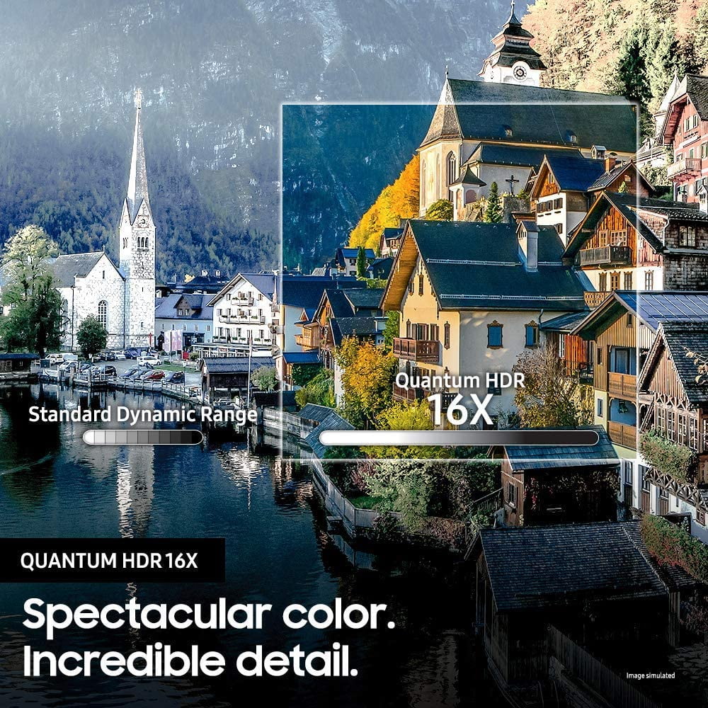 SAMSUNG 75" Class 4K Ultra HD (2160P) HDR Smart QLED TV QN75Q90R (2019 Model)
