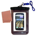Gomadic Clean and Dry Waterproof Protective Case Suitablefor the Motorola Olympus MB860 to use Underwater