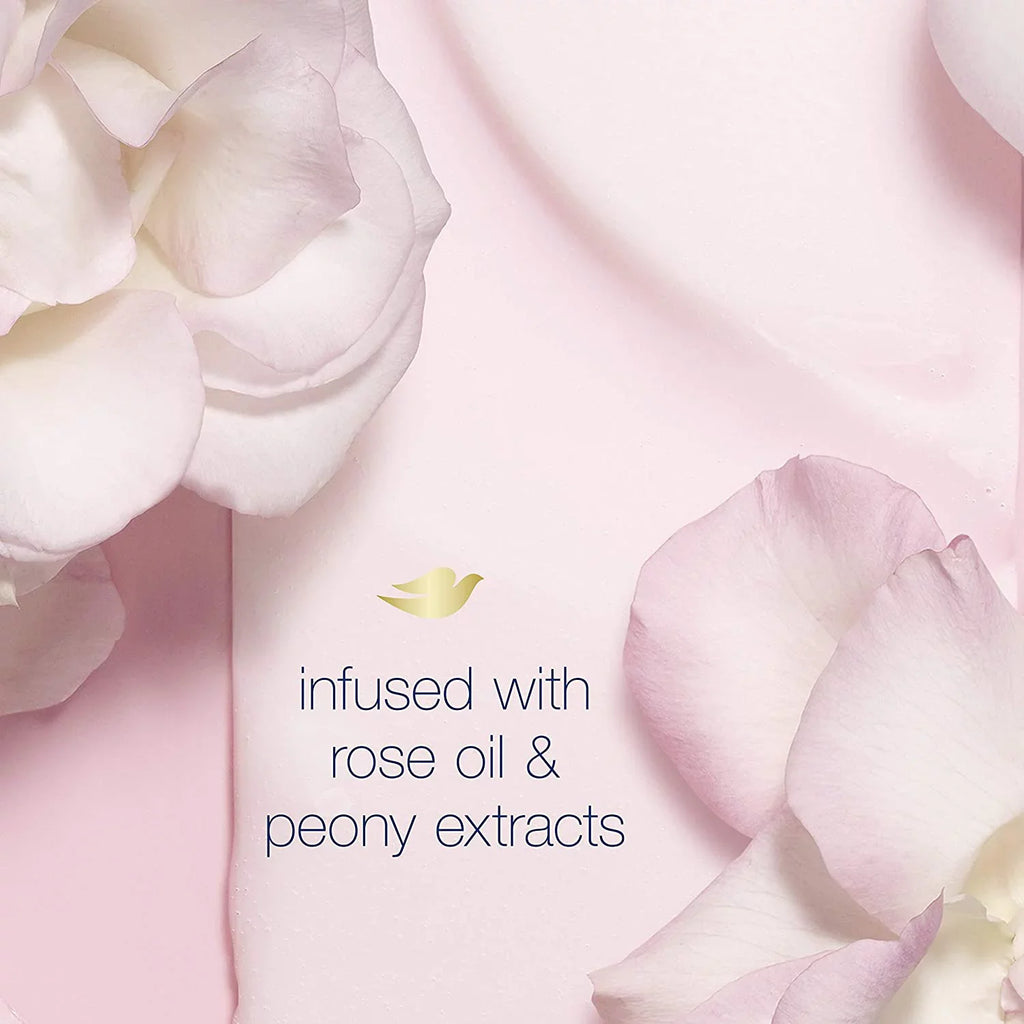 Dove Purely Pampering Body Wash, Sweet Cream and Peony, 22 oz, 3 Pack