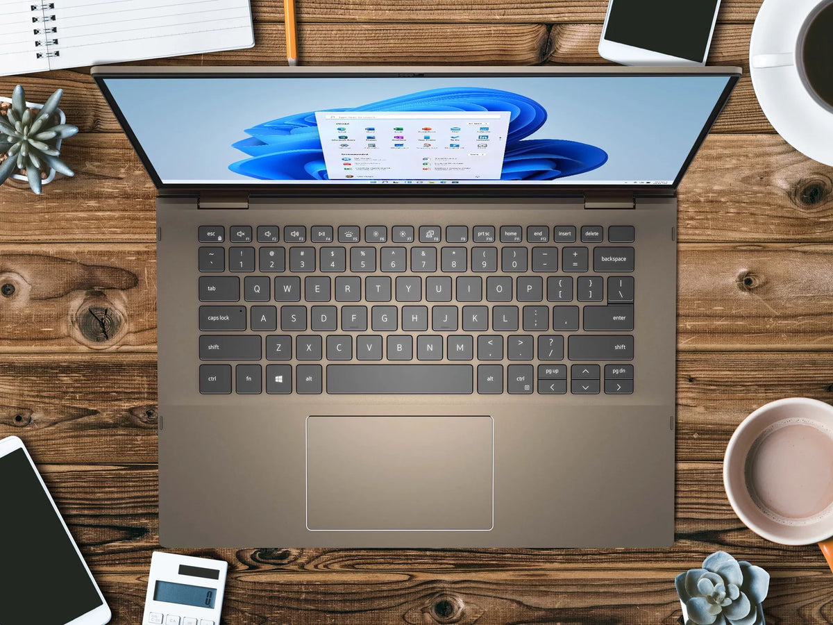 Dell Inspiron i7405 2-in-1, 14" IPS FHD Touch Display, AMD Ryzen 7 4700U Upto 4.1GHz, 16GB RAM, 512GB NVMe SSD, Vega 6, HDMI, DisplayPort via USB-C, Wi-Fi, Bluetooth, Windows 10 Home (i7405-A371TUP)