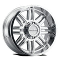 Raceline 948C-SPLIT 20" Cast Aluminum Wheel, SPLIT CHROME 20X9 8X170 0mm