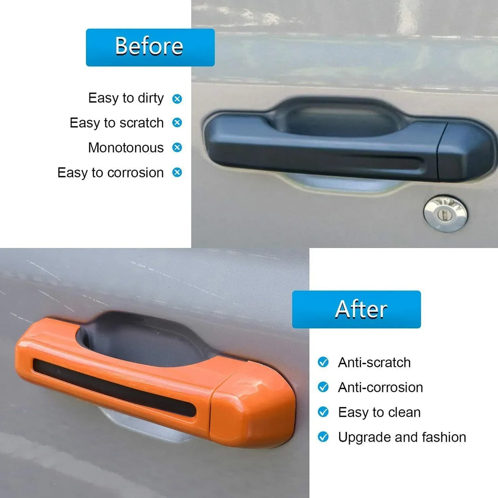 Teledu 10X Door & Tailgate Handle Shield Trim JLU 4Door