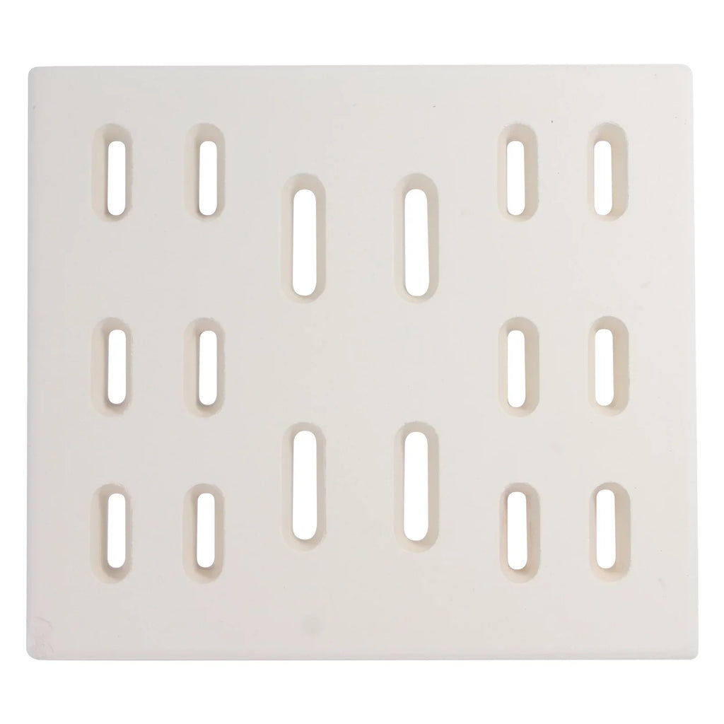 3-Pack BBQ Grill Heat Shield Plate Tent Replacement Parts for Bakers And Chefs Y0005XC-1 - Suitable Barbeque Ceramic Flame Tamer, Guard, Deflector, Flavorizer Bar, Vaporizer Bar, Burner Wrap 8"