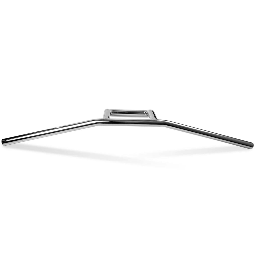 Krator Motorcycle Handlebar 1" Chrome Box Window Attack Style Matching with Yamaha FZR 400 600 750 1000