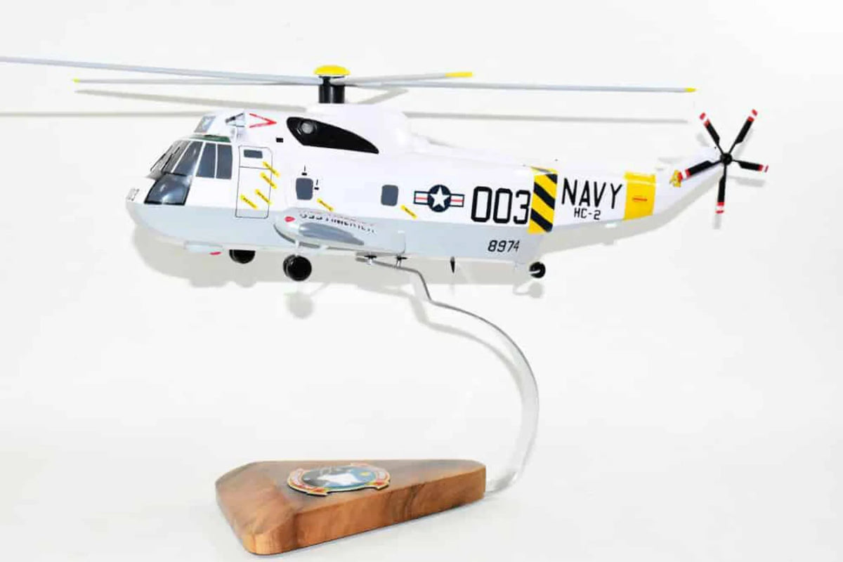 Sikorsky® SH-3 SEA KING™, HC-2 Fleet Angels (1974), 16 Mahogany Scale Model