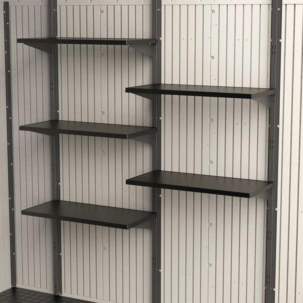Lifetime 5-Piece 14x30 Shelf Accessory Kit Shed Accessory (60447)