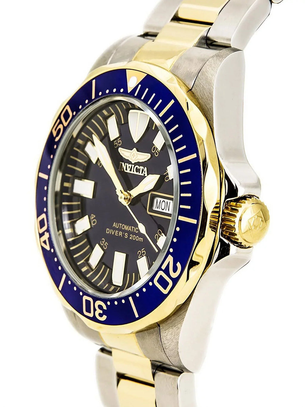 Invicta Men's 7046 Signature Automatic 3 Hand Blue Dial Watch