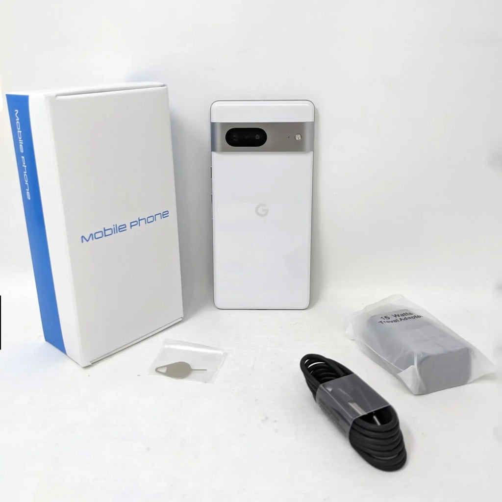 Pre-Owned Google Pixel 7 256GB GVU6C Factory Unlocked 6.3" 8GB RAM 50 MP Phone - Snow (Like New)