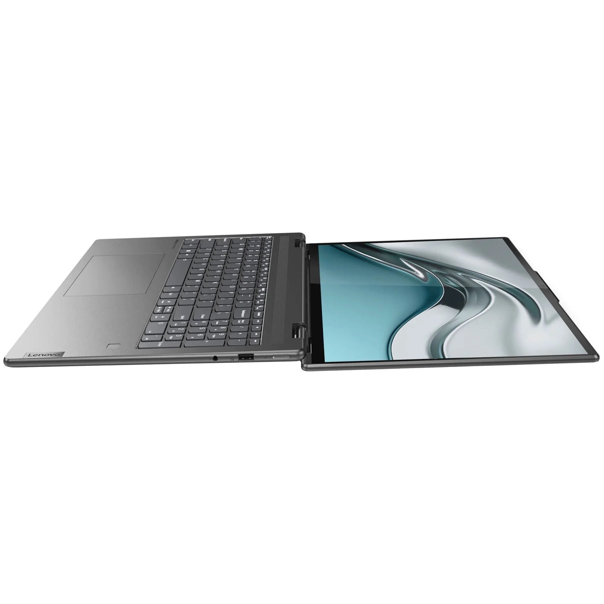 Lenovo Yoga 7i Windows 11 Pro 16" 2.5K IPS 2-in-1 Business Laptop, 12th Intel Evo Platform 12-Core i5-1240P, 8GB LPDDR5 RAM, 1TB SSD, Iris Xe Graphics, Backlit KB, Fp, Gray