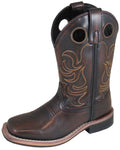 Smoky Mountain Boys' Landry Boot Square Toe Chocolate 4.5 D(M) US